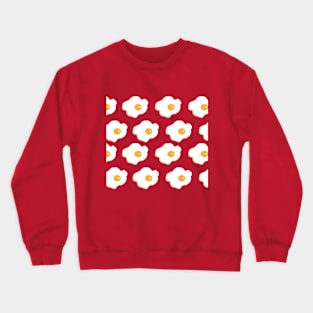 fried egg pattern with this design or give it as a gift Crewneck Sweatshirt